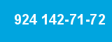 924 142-71-72